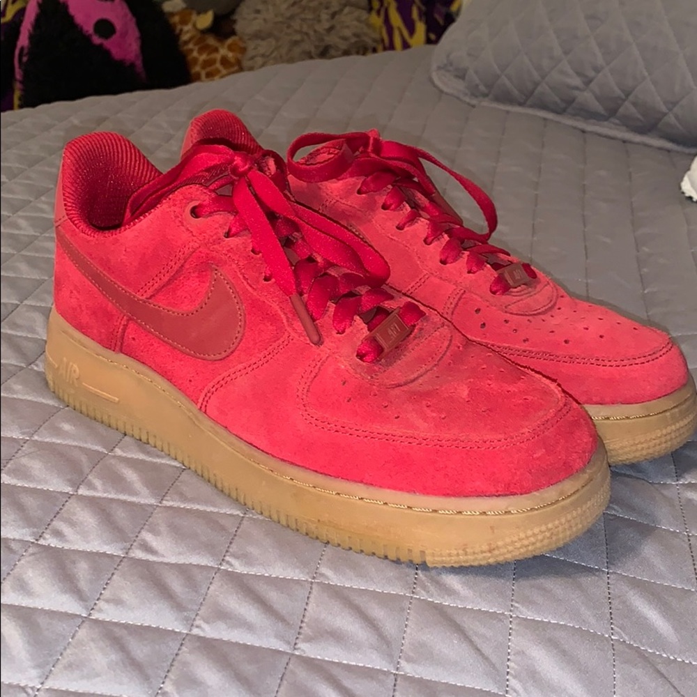 Red Nike AF1